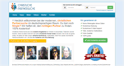 Desktop Screenshot of christliche-partner-suche.de